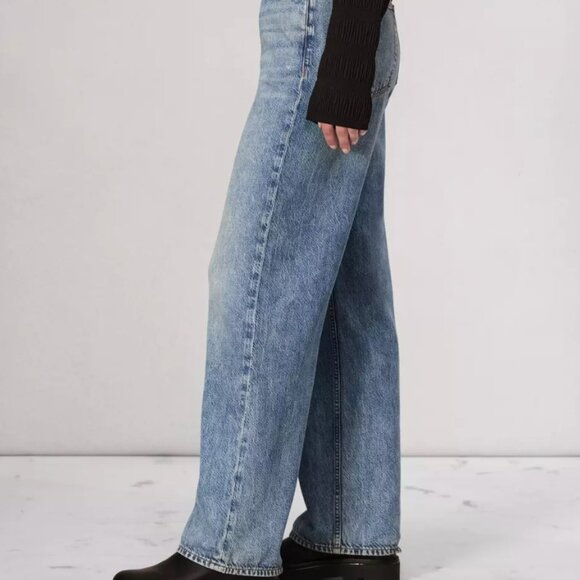 Rag & Bone Featherweight Logan Wide-Leg Jean - Picture 3 of 14